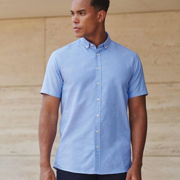 Modern Short Sleeve Oxford Shirt Thumbnail